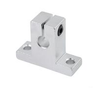 GLFLOW SK8 SK10 SK12 SK16 SK20 Guide d'arbre linéaire Support de roulement en aluminium CNC Support de rail (SK8)