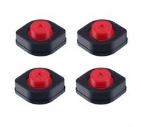 GLFLOW Snapmaker U1 pour imprimante 3D Pieds en caoutchouc absorbant les chocs, coussinets antidérapants et anti-vibrations, ensemble de protection anti-poussière