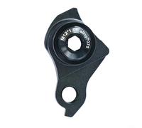 GLFLOW Support de dérailleur UDH en alliage d'aluminium rotatif CNC pour réinstallation de chaîne 65,5 x 391 x 26,8 mm