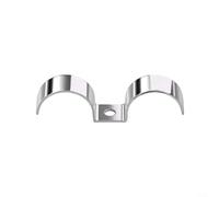 GLFLOW Support de serrage double face en acier inoxydable 304 robuste (32 | Acier inoxydable 304, design double face, structure demi-support, pour plomberie et instrumentation, installation facile