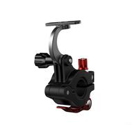GLFLOW Support de support en alliage pour DJI RC 2, pour OSMO Action 2, pour INSTA360 Series, CNC Mount Clip pour guidon, noir (RC 2)