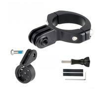 GLFLOW Support de tige de selle de vélo en alliage d'aluminium, avec adaptateur de caméra d'action, pour Magicshine RN120 et Trek Flare RT, convient pour 28-32 mm (un kit)