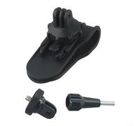 GLFLOW Support rotatif pour pare-soleil de voiture Insta360 GO 3 X3 X2 et pour 11 11 min 10 pour caméras Action 3, matériau ABS stable pour une utilisation durable dans les véhicules