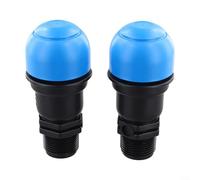 GLFLOW Vanne de purge d'irrigation, valve de purge d'air pour systèmes d'irrigation, avec purge automatique de l'air pour améliorer le débit d'eau (2,54 cm)