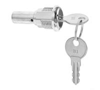 GLFLOW Verrou de sécurité pour vivarium, distributeur automatique avec couvercle supérieur et assemblage de ssemblage de serrures à vis métalliques de rechange en alliage de zinc
