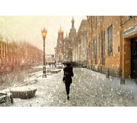 GLHUIOZ 1000 Pièces DIY Divertissement Cadeau Amusement Puzzles Classiques pour Adultes et Enfants à partir de 12 Ans Saint-Pétersbourg, Russie 75x50cm