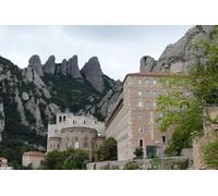 GLHUIOZ 1000 Pièces,DIY Puzzle, Divertissement Créatif, Cadeau, Amuesment, Puzzles Classiques Montagnes Espagne Montserrat 75x50cm