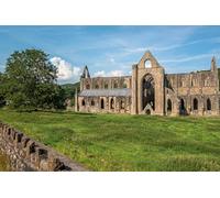 GLHUIOZ 1500 Pièces Collection d'art Qualité Premium pour Adultes et Enfants à partir de 12 Ans Puzzle, Ruines du Royaume-Uni 87x57cm