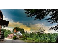 GLHUIOZ 500 Pièces DIY Divertissement Cadeau Amusement Puzzles Classiques pour Adultes et Enfants à partir de 12 Ans Allemagne Petites Villes Ahausen 52x38cm