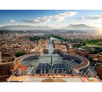 GLHUIOZ 500 Pièces DIY Divertissement Cadeau Amusement Puzzles Classiques pour Adultes et Enfants à partir de 12 Ans, Italie Rome Vatican 52x38cm