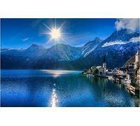 GLHUIOZ 500 Pièces,Panorama,Qualité Premium,pour Adultes et Enfants à partir de 12 Ans,Autriche,Alpes,52x38cm