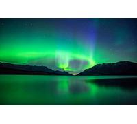 GLHUIOZ 500 Pièces,Panorama,Qualité Premium,pour Adultes et Enfants à partir de 12 Ans,Canada,Alberta,Radiance,Abraham,52x38cm