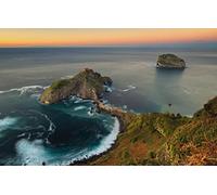 GLHUIOZ 500 Pièces,Panorama,Qualité Premium,pour Adultes et Enfants à partir de 12 Ans,Côte,Espagne,Pays Basque,52x38cm