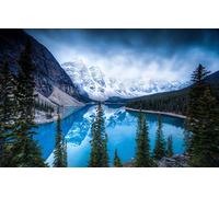 GLHUIOZ 500 Pièces,Panorama,Qualité Premium,pour Adultes et Enfants à partir de 12 Ans,Glace,52x38cm