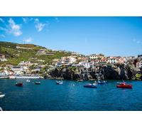 GLHUIOZ 500 Pièces, Panorama, Qualité Premium, pour Adultes et Enfants à partir de 12 Ans Puzzle, Bateau fluvial Bateau à Moteur Côte 52x38cm