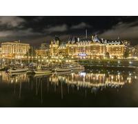 GLHUIOZ 500 Pièces, Panorama, Qualité Premium, pour Adultes et Enfants à partir de 12 Ans Puzzle, Canada Rivers Marinas Bateau fluvial Bateau à Moteur 52x38cm