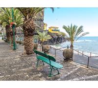 GLHUIOZ 500 Pièces, Panorama, Qualité Premium, pour Adultes et Enfants à partir de 12 Ans Puzzle, Côte du Portugal 52x38cm