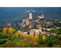 GLHUIOZ 500 Pièces, Panorama, Qualité Premium, pour Adultes et Enfants à partir de 12 Ans Puzzle, Espagne 52x38cm