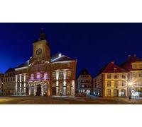 GLHUIOZ 500 Pièces, Panorama, Qualité Premium, pour Adultes et Enfants à partir de 12 Ans Puzzle, France Weissenburg Alsace 52x38cm