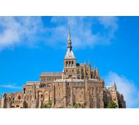 GLHUIOZ 500 Pièces, Panorama, Qualité Premium, pour Adultes et Enfants à partir de 12 Ans Puzzle, Sky France Mont 52x38cm