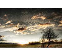 GLHUIOZ 500 Pièces,Panorama,Qualité Premium,pour Adultes et Enfants à partir de 12 Ans,Steppe,Ruisseau,Slonets,52x38cm