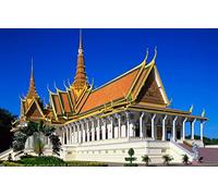 GLHUIOZ 500 Pièces,Panorama,Qualité Premium,pour Adultes et Enfants à partir de 12 Ans,Toit,Asie,Pagode,Flèche,52x38cm