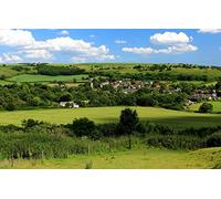 GLHUIOZ 500 pièces - tête en Bois recy dulte de qualité supérieure- Royaume-Uni,Cerne Abbas,52x38cm