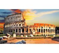 GLHUIOZ Puzzle 1000 Pièces Adultes, Grand Puzzle en Bois pour Adultes, Personnes âgées, Enfants. Colisée de Rome, Italie 75x50cm