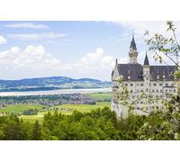 GLHUIOZ Puzzle 1000 pièces pour Adultes,matériaux recyclables de qualité supérieure et Puzzle d'impression Haute définition, Jeu en Famille,Cadeaux pour Amis. Neuschwanstein Allemagne 75x50cm