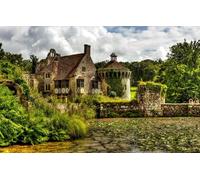 GLHUIOZ Puzzle 1500 Pièces Adultes,Classique et Enfant - Pont,Château,Angleterre,87x57cm