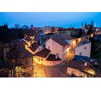 GLHUIOZ Puzzle 1500 pièces - Adultes et Enfants dès 14 Ans - Puzzle de qualité supérieure - République tchèque Prague Street 87x57cm