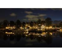 GLHUIOZ Puzzle 1500 Pièces Adultes, Grand Puzzle en Bois pour Adultes, Personnes âgées, Enfants. Pays-Bas Amsterdam Marinas 87x57cm