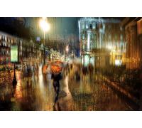 GLHUIOZ Puzzle 1500 Pieces Adultes Puzzle Adulte 1500 pièces Jeu éducatif défi Jouet 1500 Pièces Puzzles Peinture Art Adultes Enfants Pluie à Saint-Pétersbourg 87x57cm