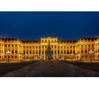 GLHUIOZ Puzzle 1500 Pieces Paysage | Puzzle | Puzzles Classiques | Puzzle Adulte | Noël Autriche Vienne Ville 87x57cm