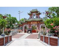GLHUIOZ Puzzle 1500 Pieces Paysage - Puzzle | Puzzles Classiques | Puzzle Adulte Temples et pagodes du Vietnam 87x57cm
