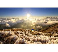 GLHUIOZ Puzzle 1500 Pièces pour Adultes Design Unique Jouet éducatif pour Adolescents et Enfants idée Cadeau,Montagne,Parc National de Taroko,87x57cm