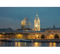 GLHUIOZ Puzzle 1500 Pieces | Puzzle Adulte | Puzzles Classiques | Temples de Saint-Pétersbourg en Russie 87x57cm