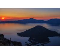 GLHUIOZ Puzzle 500 Classiques,États-Unis,Cratère,52x38cm