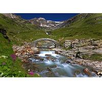 GLHUIOZ Puzzle 500 Pieces Adulte Classiques Italie,Vallée d'Aoste,52x38cm