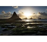 GLHUIOZ Puzzle 500 pièces Adultes et Enfants dès 14 Ans qualité supérieure Californie,Martin's Breach,Half Moon Bay,52x38cm