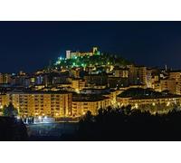 GLHUIOZ Puzzle 500 Pièces Adultes, Puzzle Classique Puzzle Adulte et Enfant Espagne Alcaniz Aragon 52x38cm