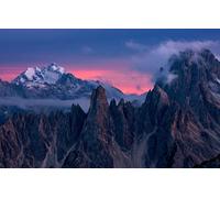 GLHUIOZ Puzzle 500 Pièces Adultes,Puzzle Classique Puzzle Adulte et Enfant Italie,Dolomites,Tour du Diable,52x38cm