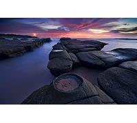 GLHUIOZ Puzzle 500 Pièces Adultes,Puzzle Classique Puzzle Adulte et Enfant Rochers,Phare,Australie,Nouvelle-Galles du Sud,52x38cm