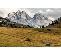 GLHUIOZ Puzzle 500 Pieces Paysage Classiques Adulte Italie,Tyrol du Sud,52x38cm