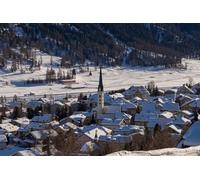 GLHUIOZ Puzzle 500 Pieces Paysage | Puzzle | Puzzles Classiques | Puzzle Adulte | Église Suisse 52x38cm