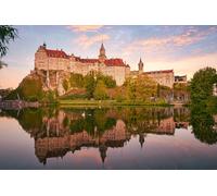 GLHUIOZ Puzzle 500 Pièces pour Adultes, Jigsaw Puzzle, Design Unique Jouet éducatif pour Adolescents et Enfants idée Cadeau Rivières allemandes de Sigmaringen 52x38cm
