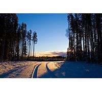 GLHUIOZ Puzzle Adulte 1000 Pièces 3D DIY Paysages,Traces de lumière,75x50cm