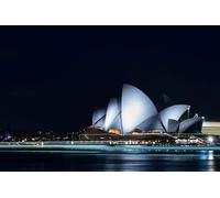 GLHUIOZ Puzzle Adulte 1000 Pièces Puzzle 3D Affiche Salon Mur Art Creative Abstraite Hdpictures Décor À La Maison Opéra d'Australie de Sydney 75x50cm