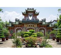 GLHUIOZ Puzzle Adulte 1000 Pièces Puzzle 3D DIY Pagodes, Temples et Sculptures du Vietnam 75x50cm