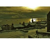 GLHUIOZ Puzzle Adulte 1500 Pièces Abstrait Classique Kit Bricolage Jouet en Bois Cadeau Unique Décor À La Maison,Rue,87x57cm